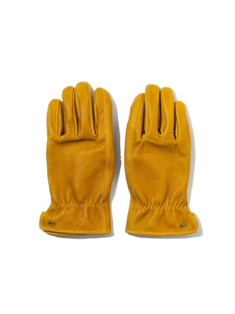 The Real McCoys The Real McCoy's Buco Horsehide Leather Gloves Black