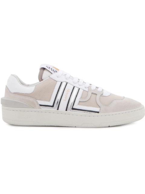 Lanvin Clay Low Top White Silver Black