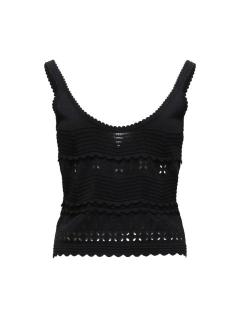 ULLA JOHNSON Sea Eyelet Knit Camisole