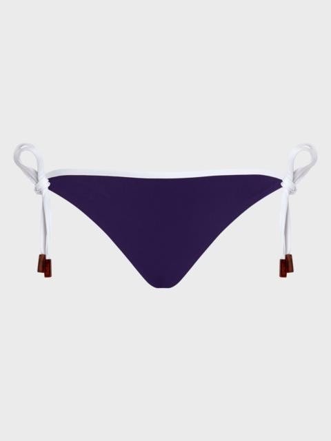 Vilebrequin WOMEN SIDE TIE BIKINI BOTTOM SOLID