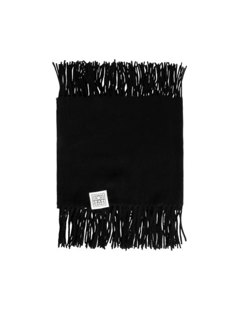 TOTEME Cashmere Tassle Fringed Scarf