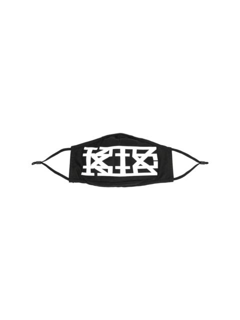 logo-print face mask