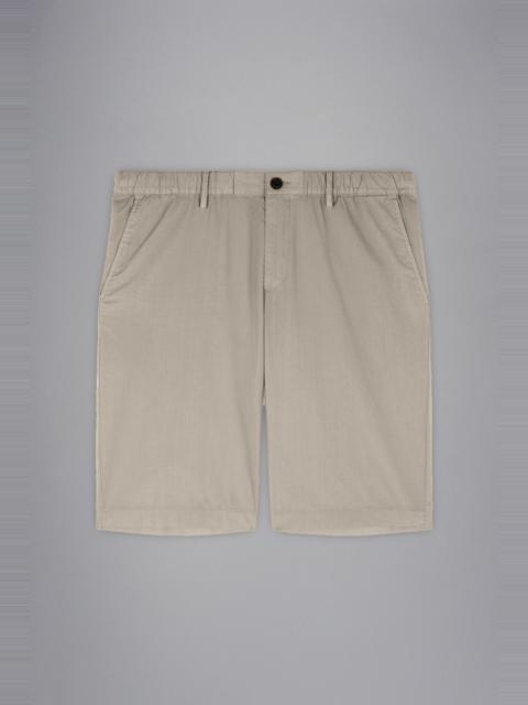 ULTRA-LIGHT POPLIN COTTON BERMUDA SHORTS