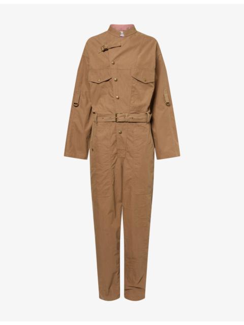 Isabel Marant Étoile Dahona Cotton-Poplin Jumpsuit