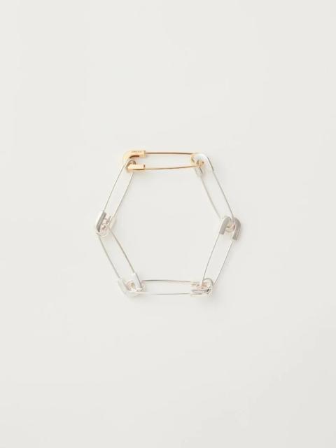 Ambush SAFETY PIN LINK BRACELET