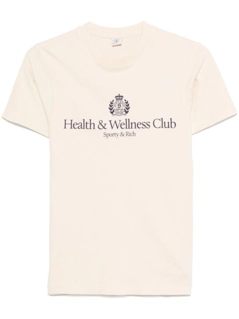 Sporty & Rich H&W Crest T-shirt