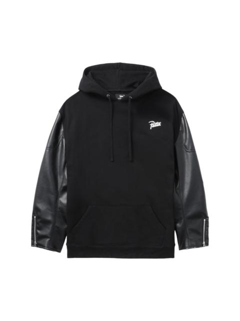 x Patta logo-print cotton hoodie