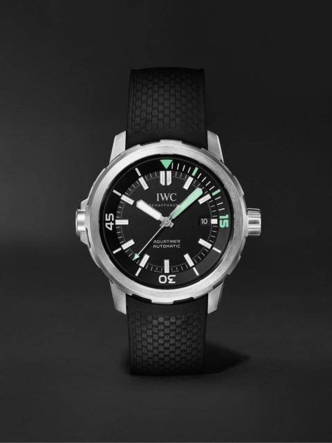 IWC Schaffhausen Aquatimer Automatic 42mm Stainless Steel and Rubber Watch, Ref. No. IW328802
