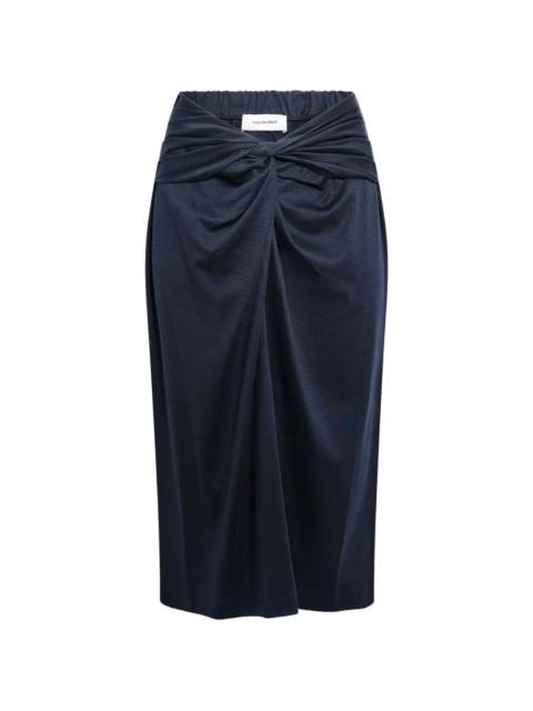 Yves Salomon draped skirt