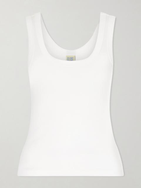 FLORE FLORE Hillie Organic Cotton-jersey Tank Top