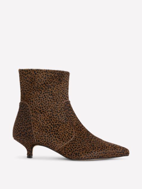 BODEN Isobel Kitten Heel Ankle Boots-Mini Leopard