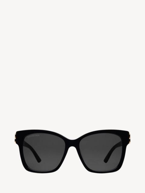 BALENCIAGA Dynasty Square Sunglasses in Black
