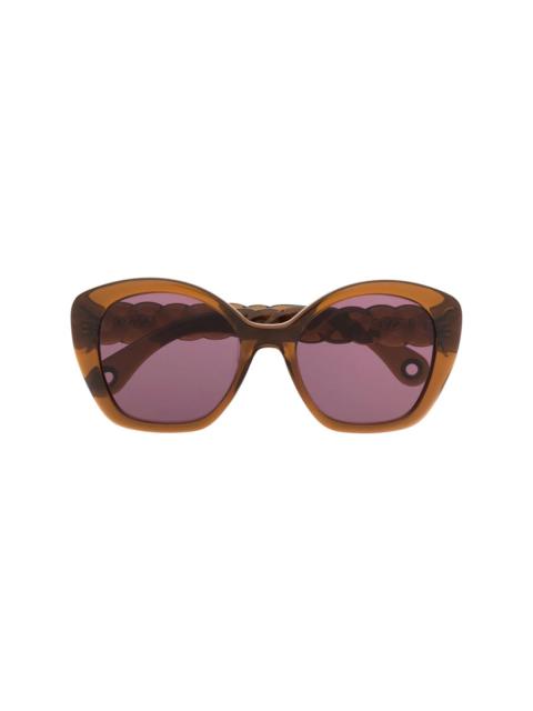 Lanvin tinted oversize-frame sunglasses
