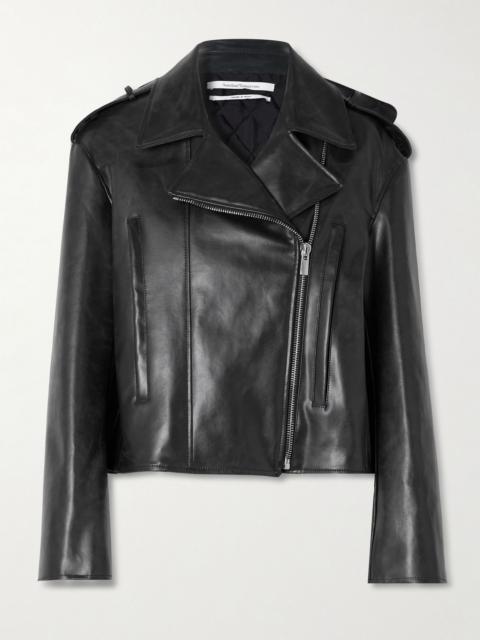 Another Tomorrow MIRUM® biker jacket Black