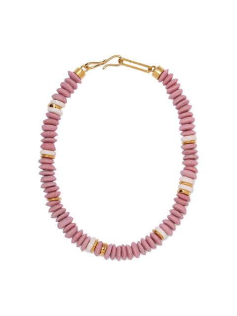 LIZZIE FORTUNATO Laguna beaded necklace