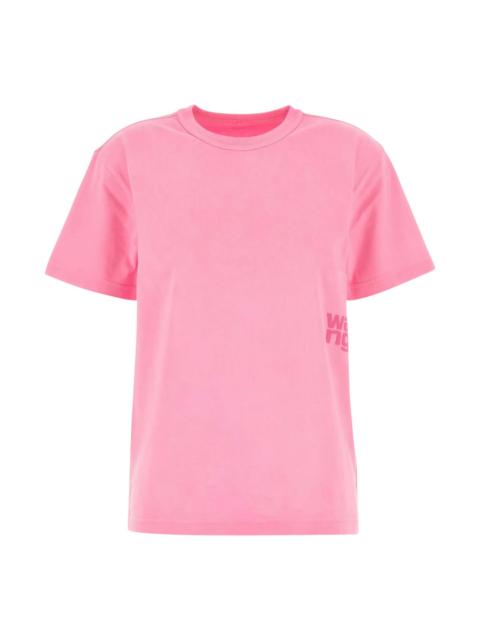 alexanderwang.t Essential Jersey Tee With Puff Logo