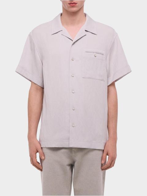 Helmut Lang Men's Relaxed-Fit Camp Collar Shirt