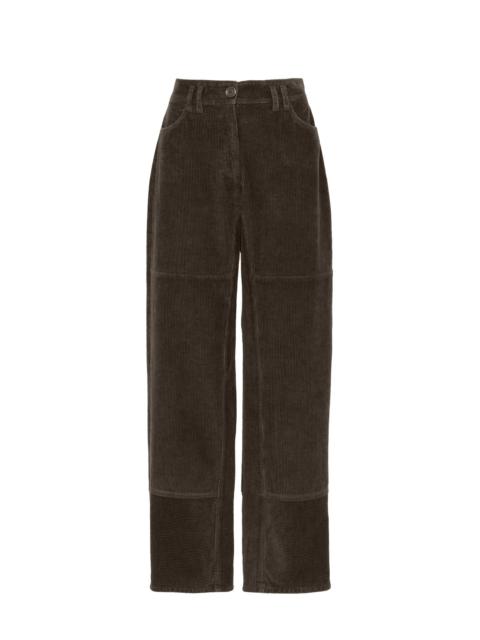 See by Chloé CORDUROY CARGO TROUSERS