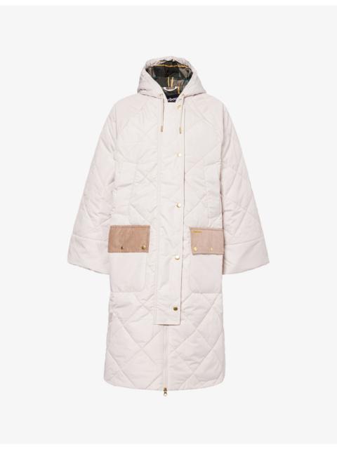 Barbour Braidley Hooded Quilted Shell Jacket