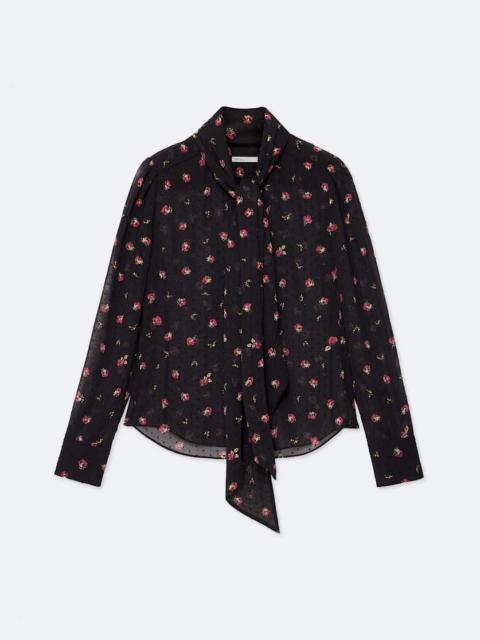 ALLSAINTS IRIS BOW-DETAIL SHIRT