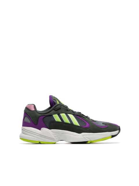 grey Yung 1 Blue Cheese low-top suede sneakers