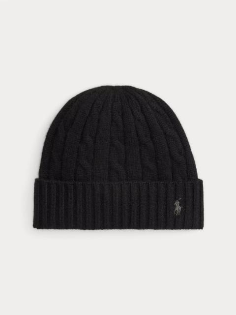 Polo Ralph Lauren Cable-Knit Cashmere Beanie
