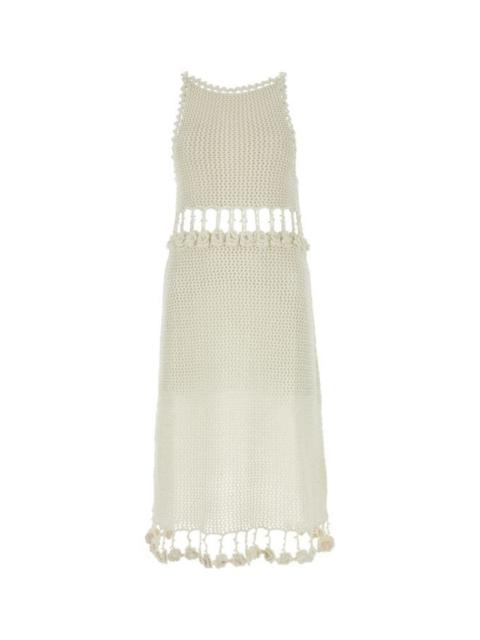 Ivory crochet Posy dress
