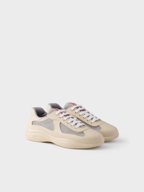 Prada America's Cup Soft rubber and bike fabric sneakers