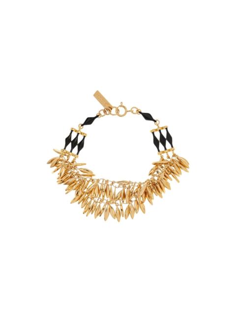 Isabel Marant leaf-shaped bracelet