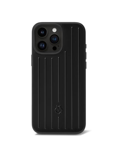 RIMOWA Tech Accessories - Aluminum Matte black Case for iPhone 16 Pro Max