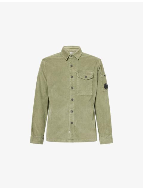 C.P. Company Corduroy Long-Sleeve Cotton-Blend Shirt