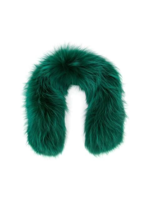 Mr & Mrs Italy faux-fur scarf