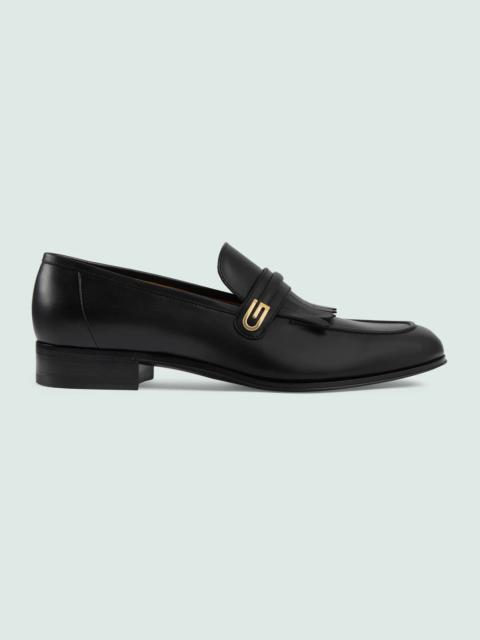 Men's loafer with mirrored G