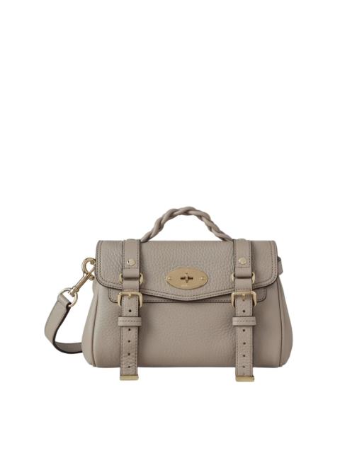 Mulberry Mini Alexa Cashmere Taupe Heavy Grain