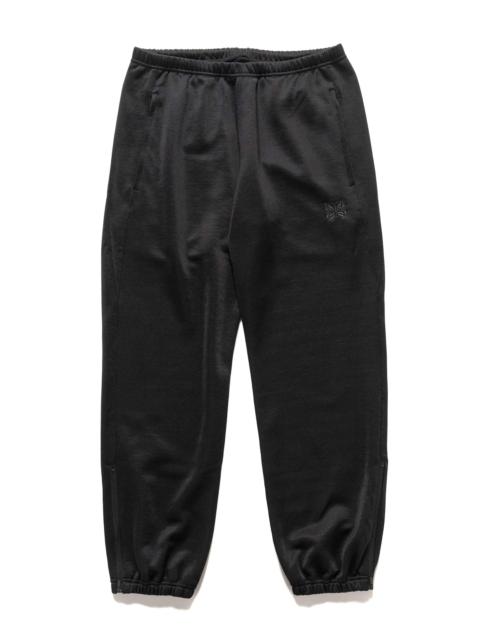 Zipped Sweat Pant - C/PE Bright Jersey Black