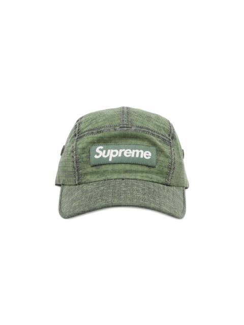 Supreme Supreme Mesh Pocket Camp Cap 'Slate Camo' | REVERSIBLE