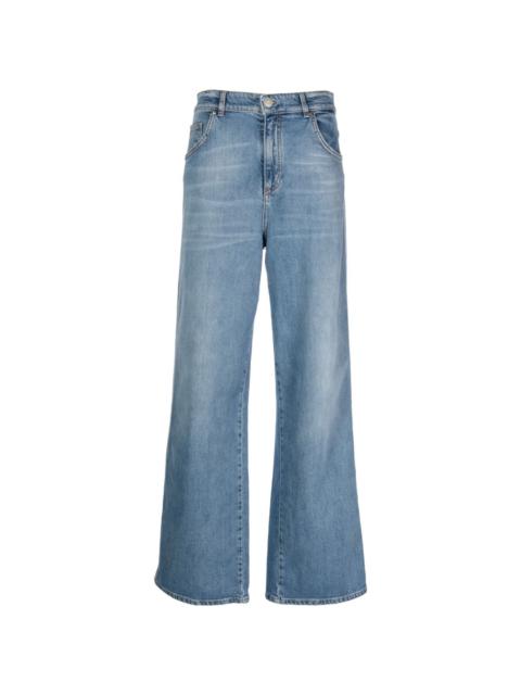 Blumarine mid-rise boyfriend-cut jeans
