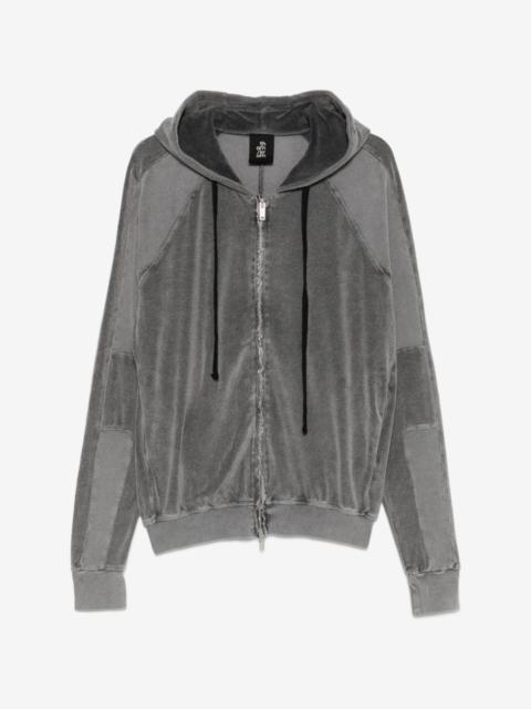 thom/krom terry-cloth hoodie