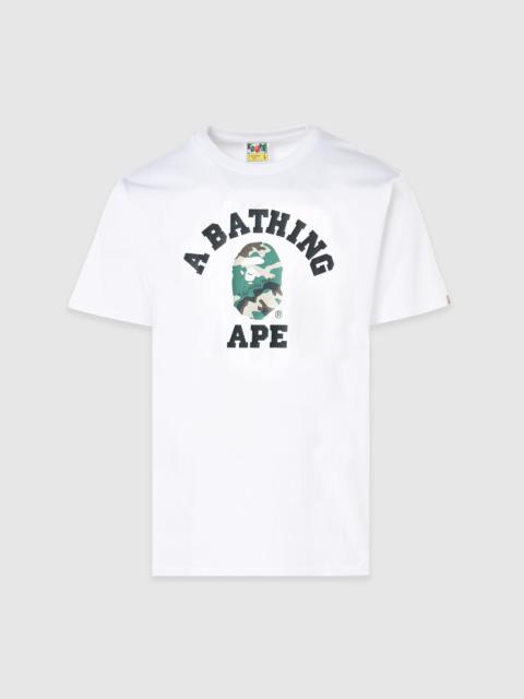 WOODLAND CAMO COLLEGE TEE