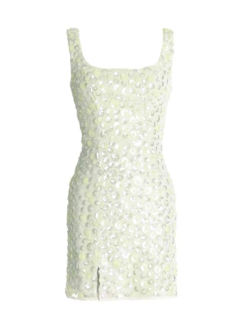 Dress The Population Women's Moxie Sequined Minidress - Lemongrass Multi