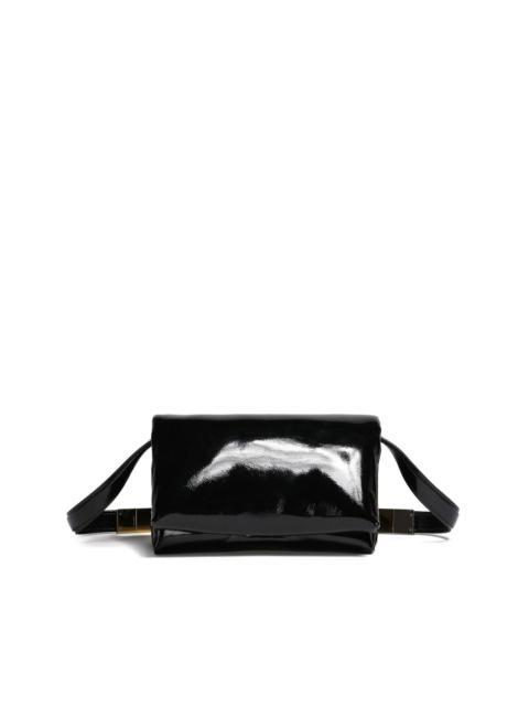 Marni small Prisma patent shoulder bag