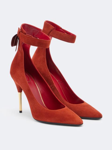 Valentino Fatale suede pumps