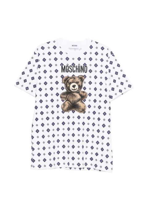 Moschino patterned T-shirt