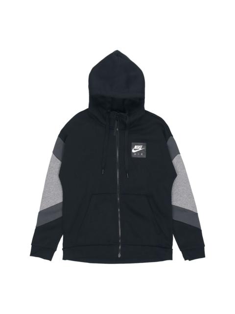 Nike Nike Air Hood Fz Flc Logo Jacket Men s Black CD9223-010