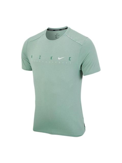 Nike Nike Dri-Fit Miler 미래 빠른 티셔츠 '녹색' DD1586-352