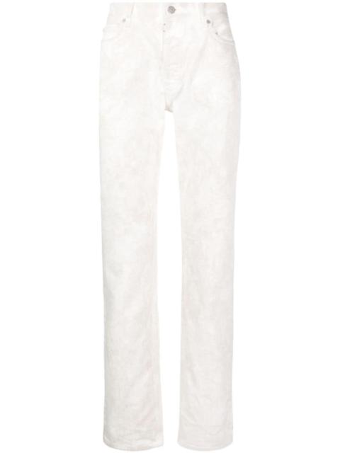 Maison Margiela bleached-wash slim-cut jeans