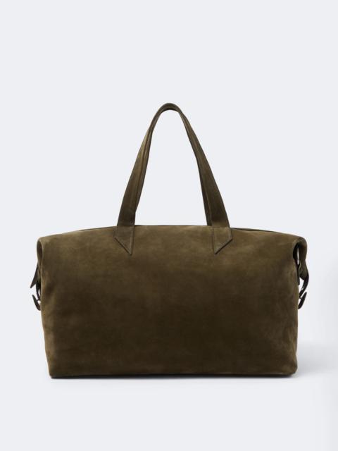 MÉTIER Nomad suede duffel bag