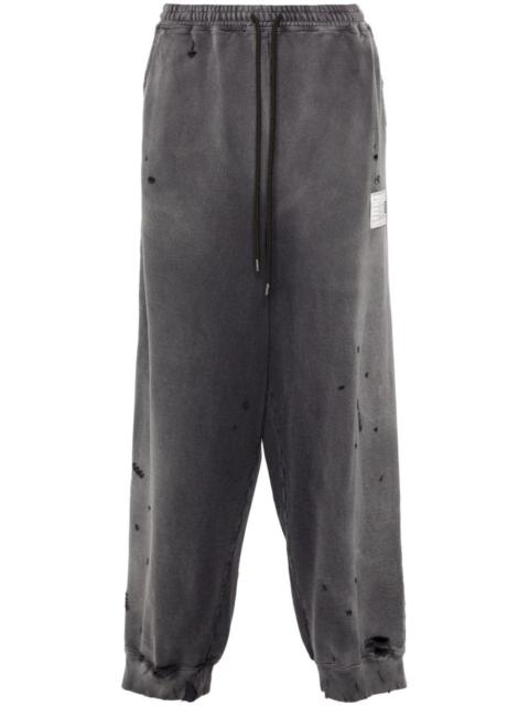 Maison MIHARAYASUHIRO Sun Faded track trousers