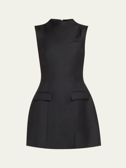 ANNA QUAN Hanna High-Neck Mini Dress