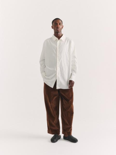 CASEY/CASEY WAGA LONG SLEEVE - PAPER - WHITE